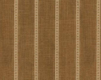 Bengal Stripe Antique Gold Fabric Woven Chair Upholstery Material for Sofa Designer Modern Striped Textile by the Yard Drapery Curtain Decor