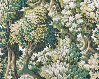 Tela de tapicería con estampado de follaje verde cortada a medida, diseño de tapiz, estampado para decoración del hogar, silla auxiliar, textil natural, botánico, material para cortinas tropicales.