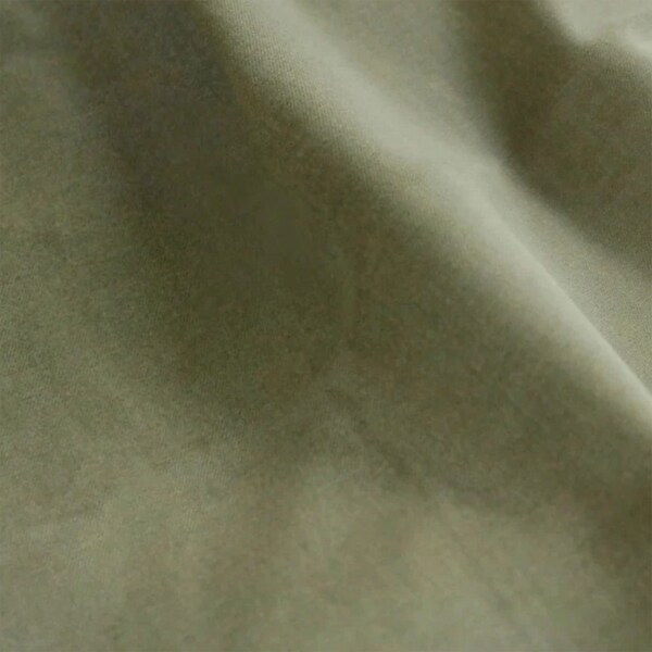 Sage Green Cotton Velvet Fabric by Yard Cotton Velveteen Textile Light Green Home Decor Craft Spring Pillow DIY Material Sage Meadow Velvet