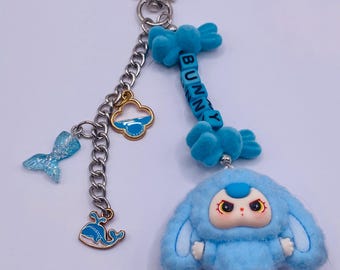 Mini Baby Three Keychain/Bag Charm
