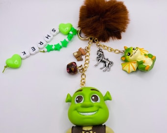 Shrek Keychain / bag charm