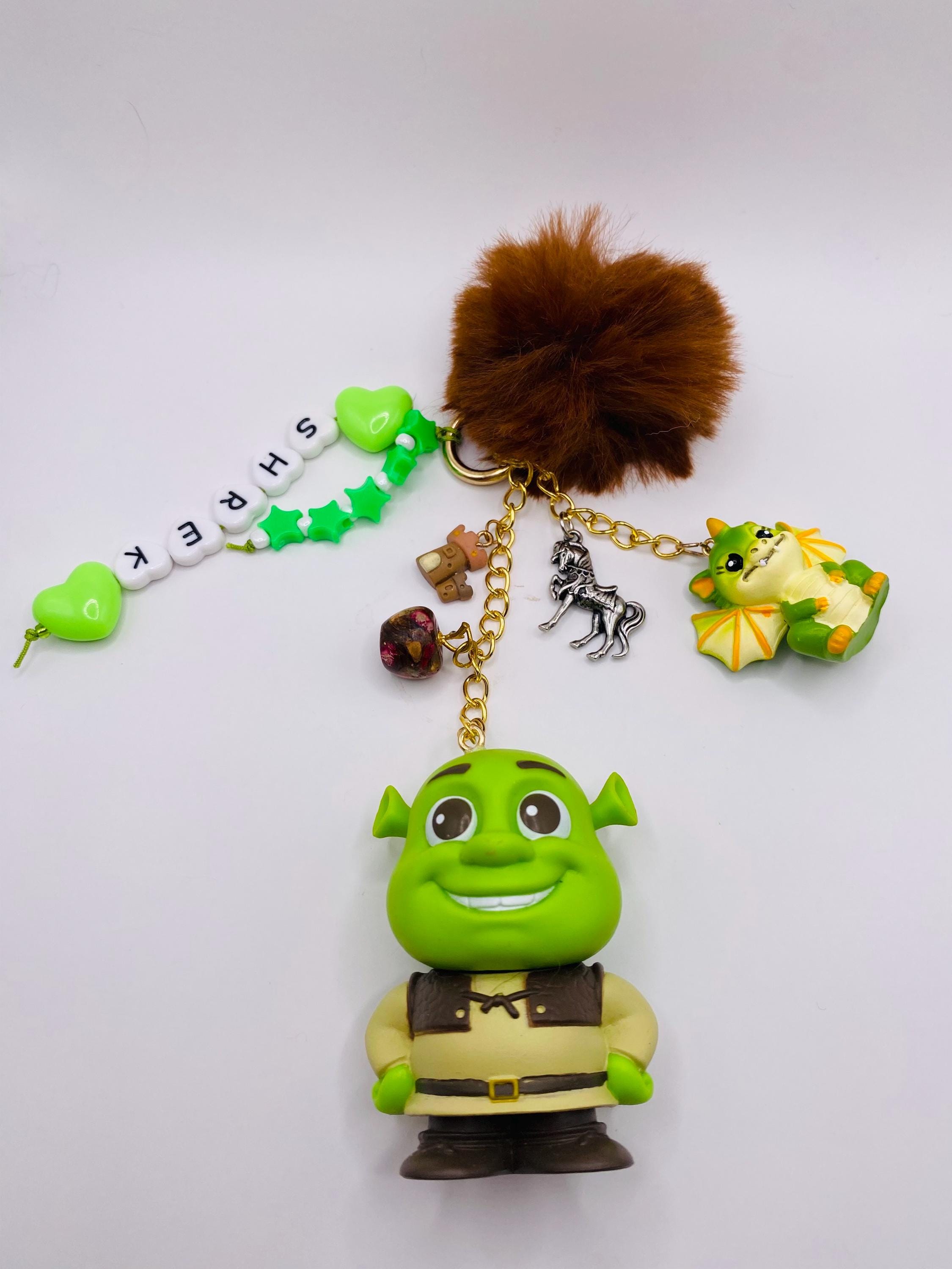 Shrek Keychain / Bag Charm - Etsy