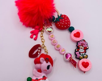 Toki Doki ruby Keychain/bag charm