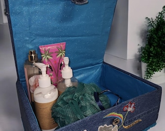 Denim Keepsake Box
