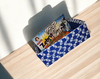 The Blue and White Snack Box