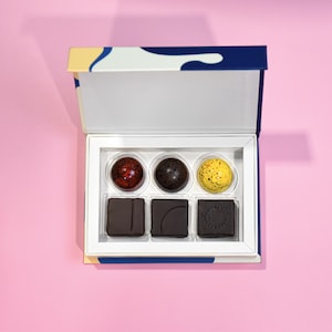 Signature Chocolate Selection 6 - Luxury Chocolate Bonbons - Perfect Chocolate Gift