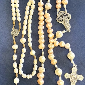 Father Kunkel -  River Pearl Rosary Collection - Limited Edition