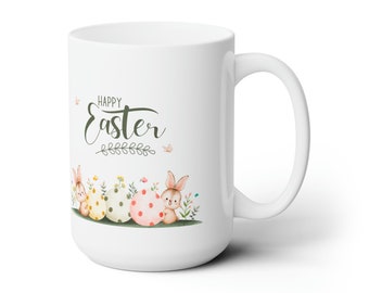 Mug, Mug personnalisé, cadeau Mug, Mug Happy Easter