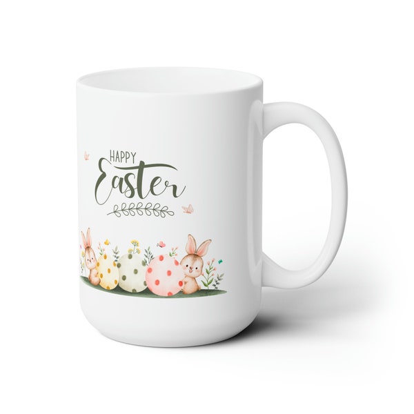 Mug, Personalized Mug, Gift Mug, Happy Easter Mug