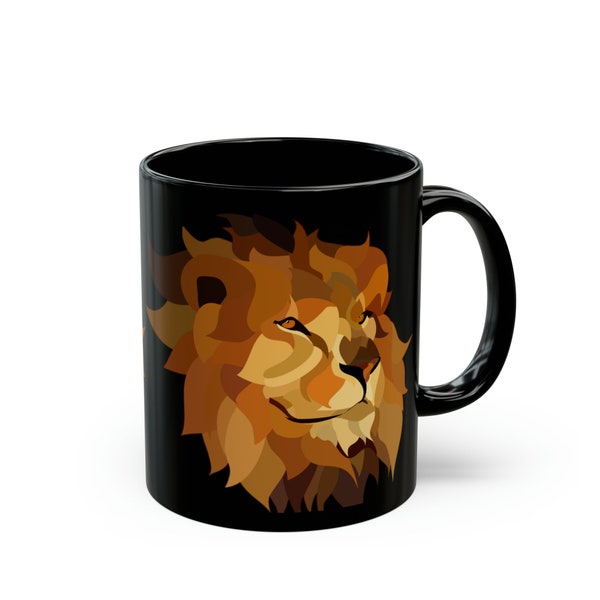 Mug à tête de lion
