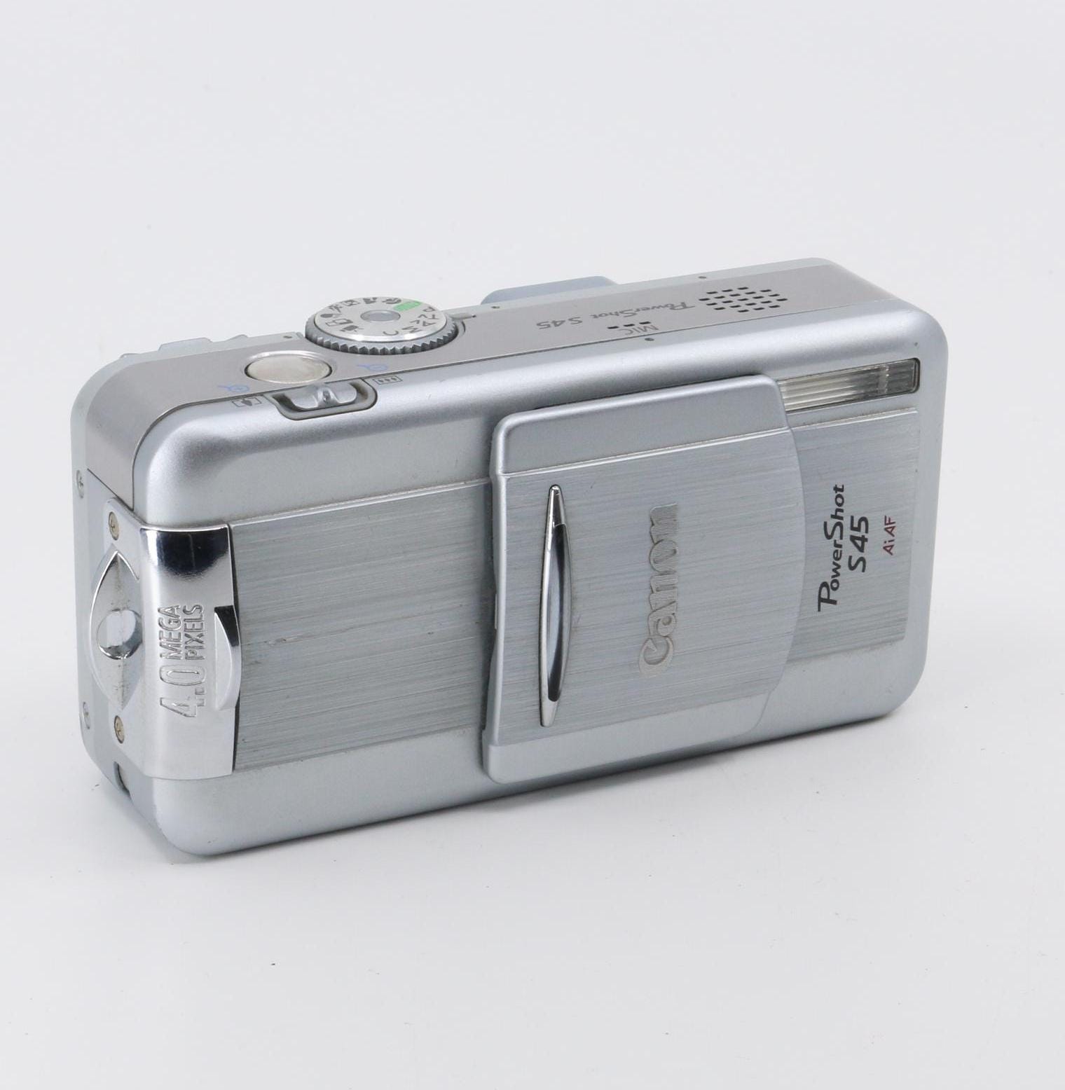 READ Canon Powershot S45 Digital Camera (working, Without Battery