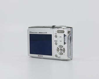 ソニー サイバーショット DSC-T5 デジタルカメラ (動作確認済み、使用