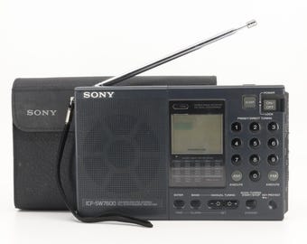 Vintage Sony ICF-7601 12 Band Worldwide Receiver - Etsy