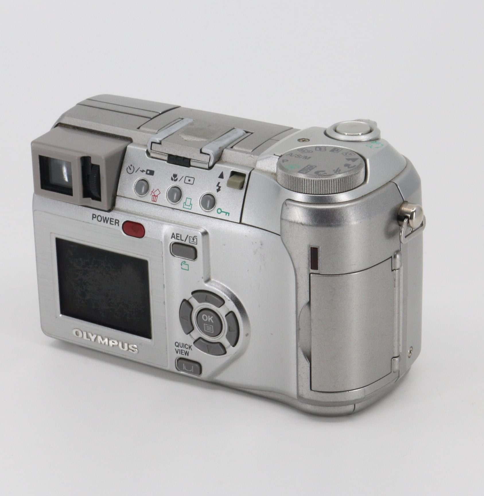 OLYMPUS　CAMEDIA C-4100 ZOOM Digicam - Olympus Camedia C-4100 Zoom Dark Grey JDM – Nipponina Camera