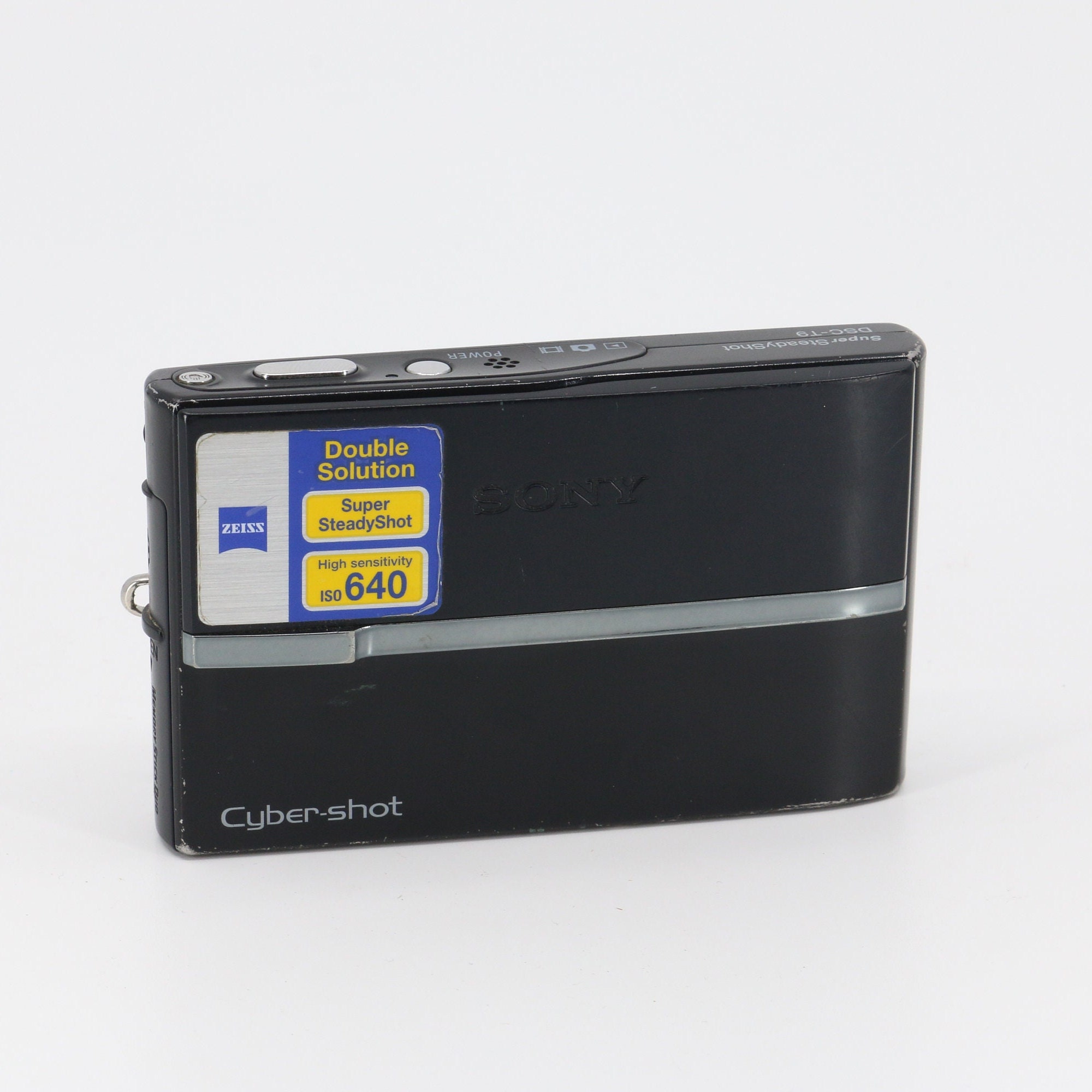 Sony Cyber-shot DSC-T9 (状態は悪いが、完全に動作する、バッテリーと Sony Cyber-shot DSC-T9 (状態は悪いが、完全に動作する、バッテリーと