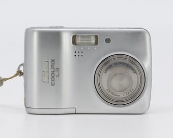 Y2K Nikon Coolpix L3 Digital Camera + SD Memory Card - Etsy