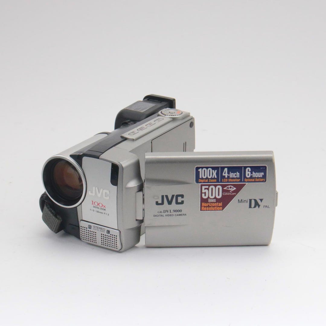 Rare JVC GR-DVL 9000 Pal Minidv Camcorder Set - Etsy