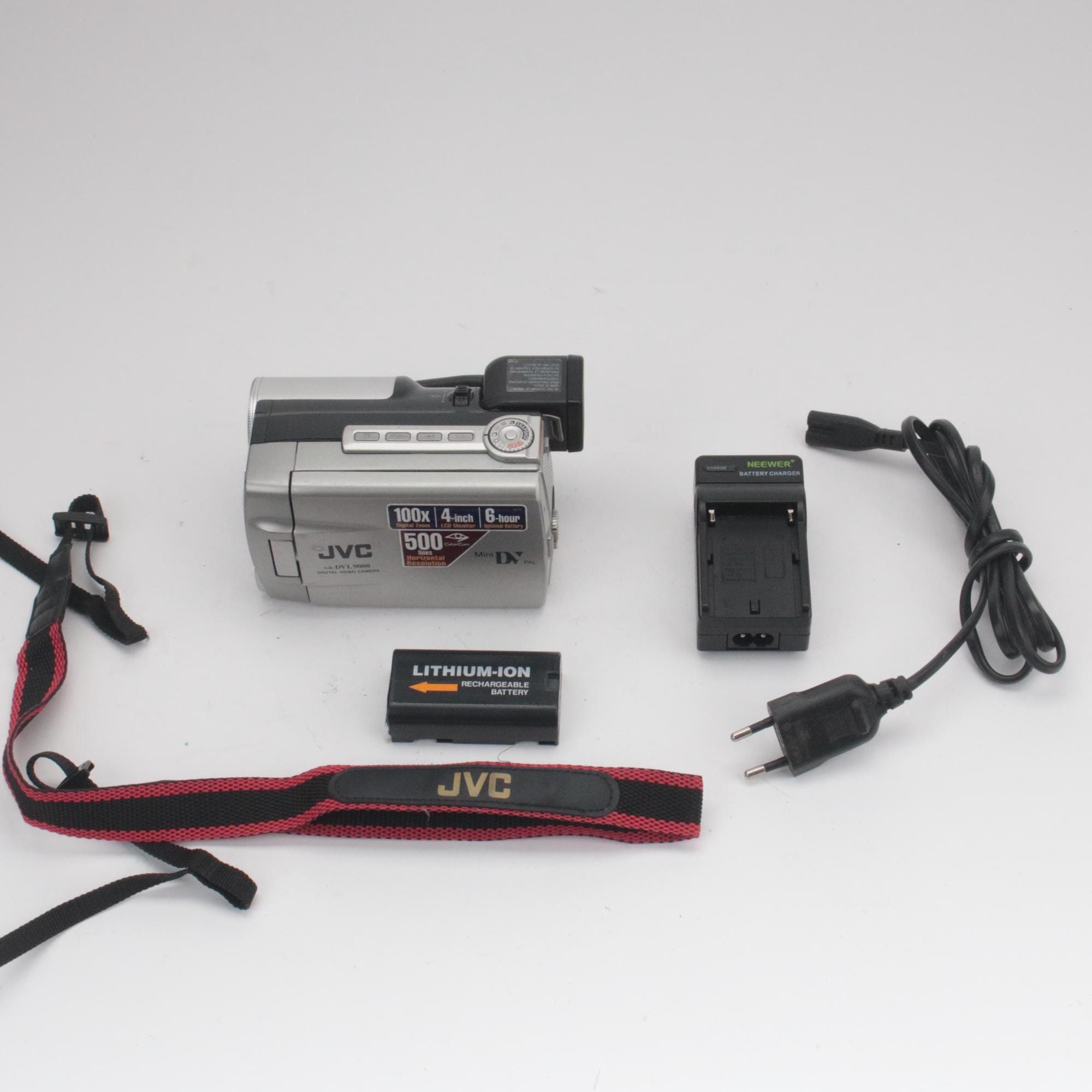 Rare JVC GR-DVL 9000 Pal Minidv Camcorder Set - Etsy