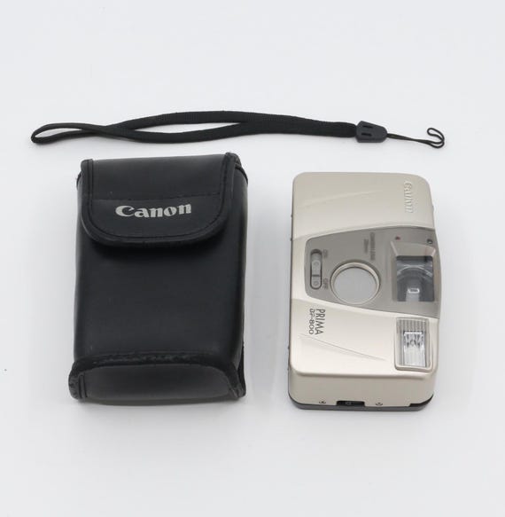 Canon Prima BF-800 35mm Film Camera With Case and Strap (one Small