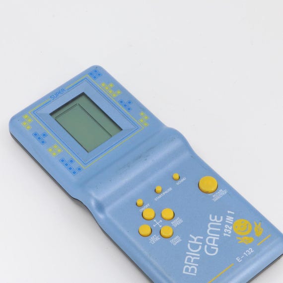Vintage Brick Game 132 in 1 Handheld Gaming Console - Etsy