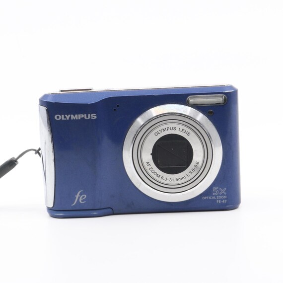 READ Olympus FE-47 Digital Camera (display Has Black Spot, Does