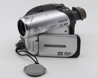 Sony Handycam DCR-DVD92E PAL PROBADO (muestra signos de uso y desgaste, sin cargador ni batería)