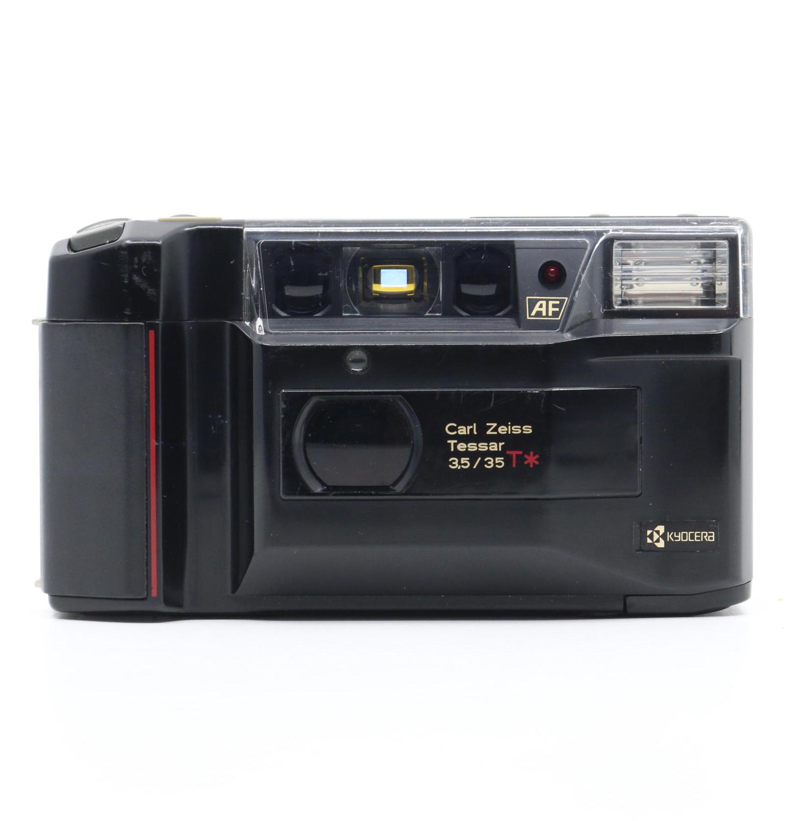 READ Yashica Kyocera T2 Carl Zeiss Tessar 35mm Film Camera (READ
