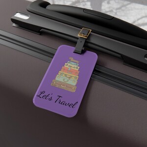 Travel Luggage Tag - Adventure Bag Tag, Wanderlust Suitcase Identifier & Explore Gift, Perfect Vacation Accessory!