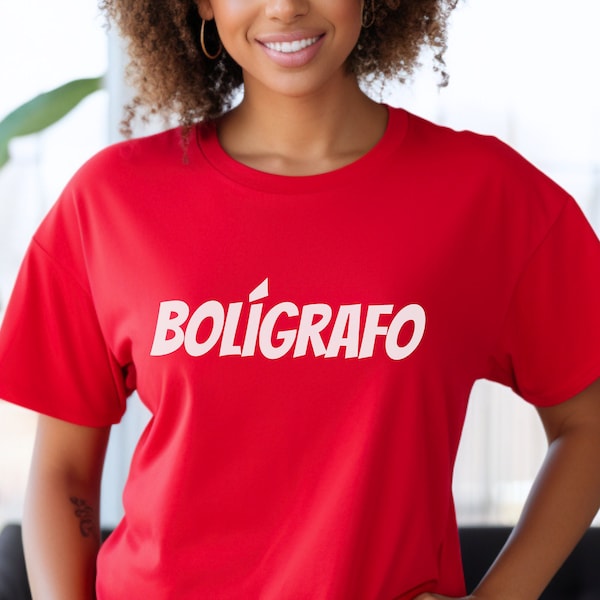 Bolígrafo T-Shirt | Spanish Words T-shirt | Pen | Duolingo | Language Learning | Polyglots | Multilingual | Gifts