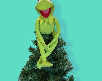 Kermit the Frog Plush 40 Cm – Hasbro 1992 Vintage – Flexible Arms