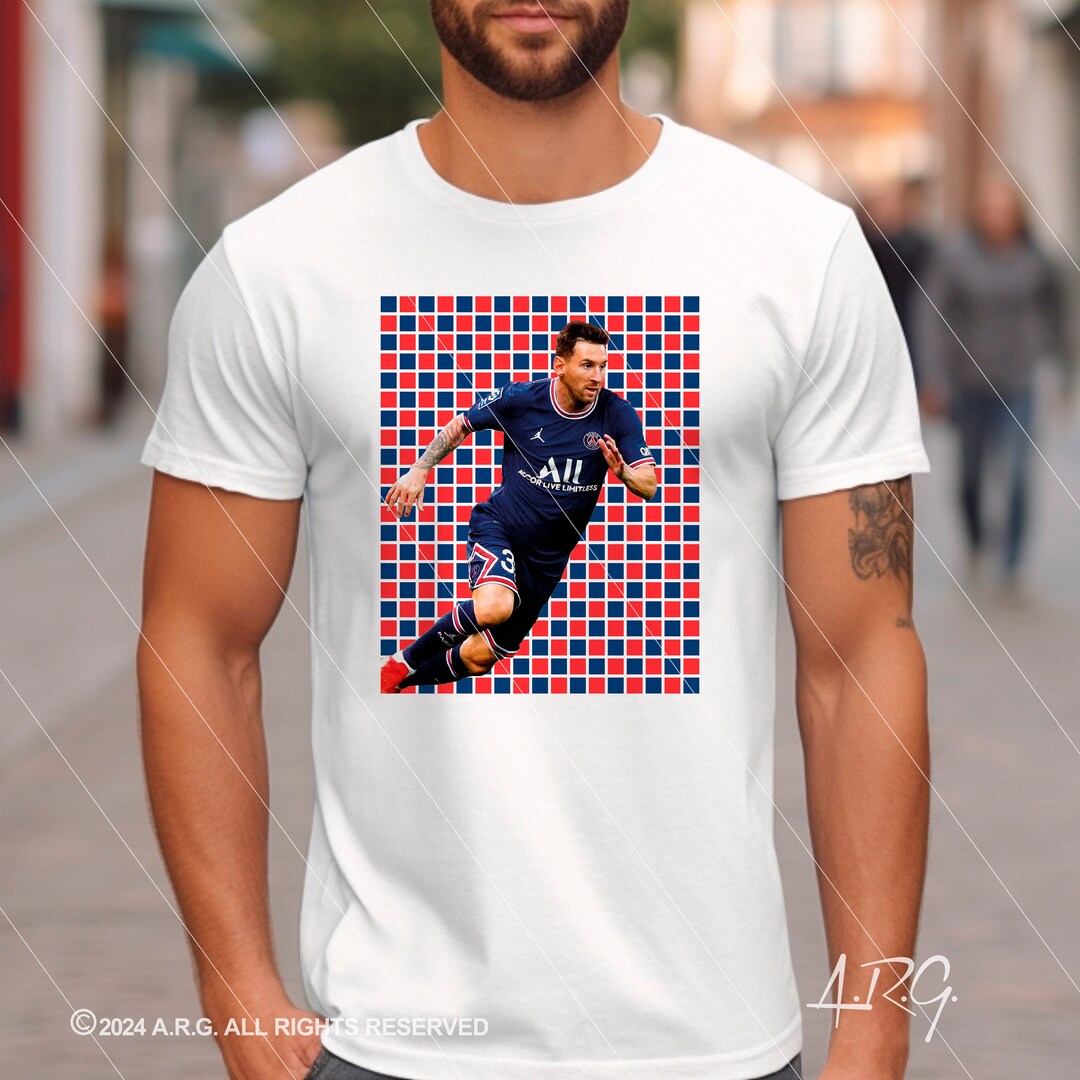 Lionel Messi Argentina T-shirt, Vintage Football Lover Shirt, Retro