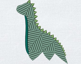 Cute Dino Embroidery Design Dinosaur Machine Embroidery File Simple Dino Machine Embroidery Dinosaur Embroidery Design Dino Embroidery File