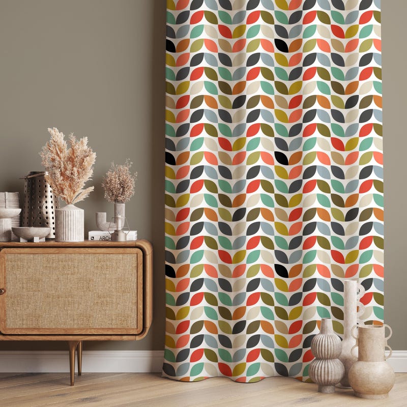 Undisturbed Curtain Multi Colour