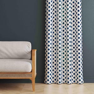 Minimalist Patterned Window Curtains, Printed Living Room Curtains, Geometrical Design Bedroom Curtains, Rustic Living Room Window Drapes