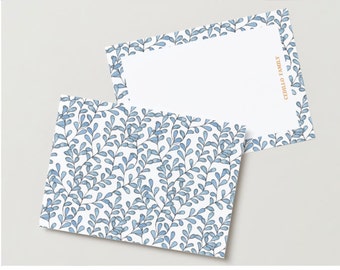 Personalized Stationary Card Set Thank You Cards Personalized Stationery Personalized Note Cards Stationary Greeting Cards Personalized Foil
