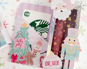 Christmas Gifts Christmas Secret Santa Gifts Christmas Party Favors Christmas Teacher Gifts Holiday Party Favors Christmas Gift Card Holder