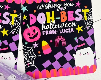 Halloween Favors Halloween Party Favor Halloween School Party Kids Halloween Favors Trick or Treat Party Favor Halloween Non Candy Set of 4