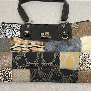COACH Patchwork Signature Tote Y2K 00s Y2K Coach Bags: Vintage 