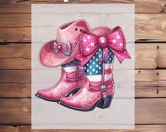 Western Country Girls Design Dtf Transfer For Shirt,Cowgirls Ready to Press Iron On