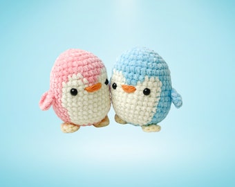 Penguin Crochet Pattern, Amigurumi Pattern PDF in English