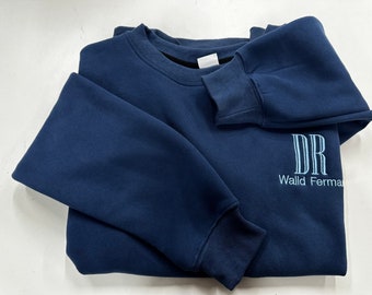 Embroidered Doctor Custom Sweatshirt, New Medical School Doctor DR Graduation TShirt Gift, Embroidered DR Sweatshirt, Surgeon Sweatshirt