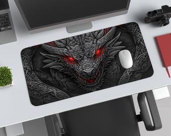 Oriental Dragon Desk Mat – Extended Gaming Mousepad