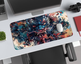 Asian Dragon Desk Mat – Extended Gaming Mouse Pad