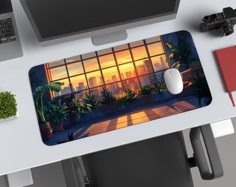 City View Neoprene Desk Mat – Urban Garden