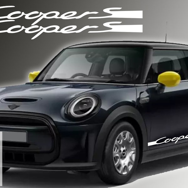 NE Graphix Vinyl Side Stripes Graphics Kit for Mini Cooper R56 | Weatherproof Decals