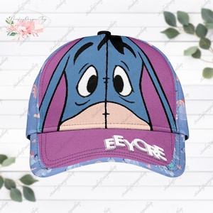Halloween Classic Cap For Kids, Eeyore Face Hat, Eeyore Winnie The Pooh Movie, Disney Carton Hat, Magic Kingdom Gift, Birthday Gift