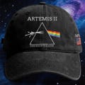 Artemis II Dark Side of The Moon Hat, NASA Orion Mission Dad Hat, NASA Fan Space Quote Cap, Astronomy Lover Gift product logo
