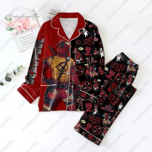 Mens deadpool pyjamas hotsell