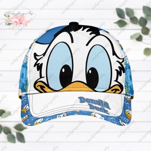 Klassieke Donald Duck-pet, Donald Duck-hoed, Disney-honkbalmutsen cartoon, Disney-personage, Magic Kingdom-cadeau voor kinderen, verjaardagscadeau