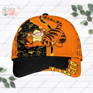 Halloween Tigger Hats, Disney Carton Classic Cap, Winnie The Pooh Movie, Tigger Pooh Baseball Cap, Magic Kingdom Hat For Kids, Gift Birthday